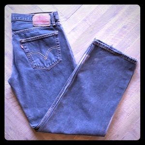 Vintage Levi’s 529 Low Rise Straight Jeans 33x30
